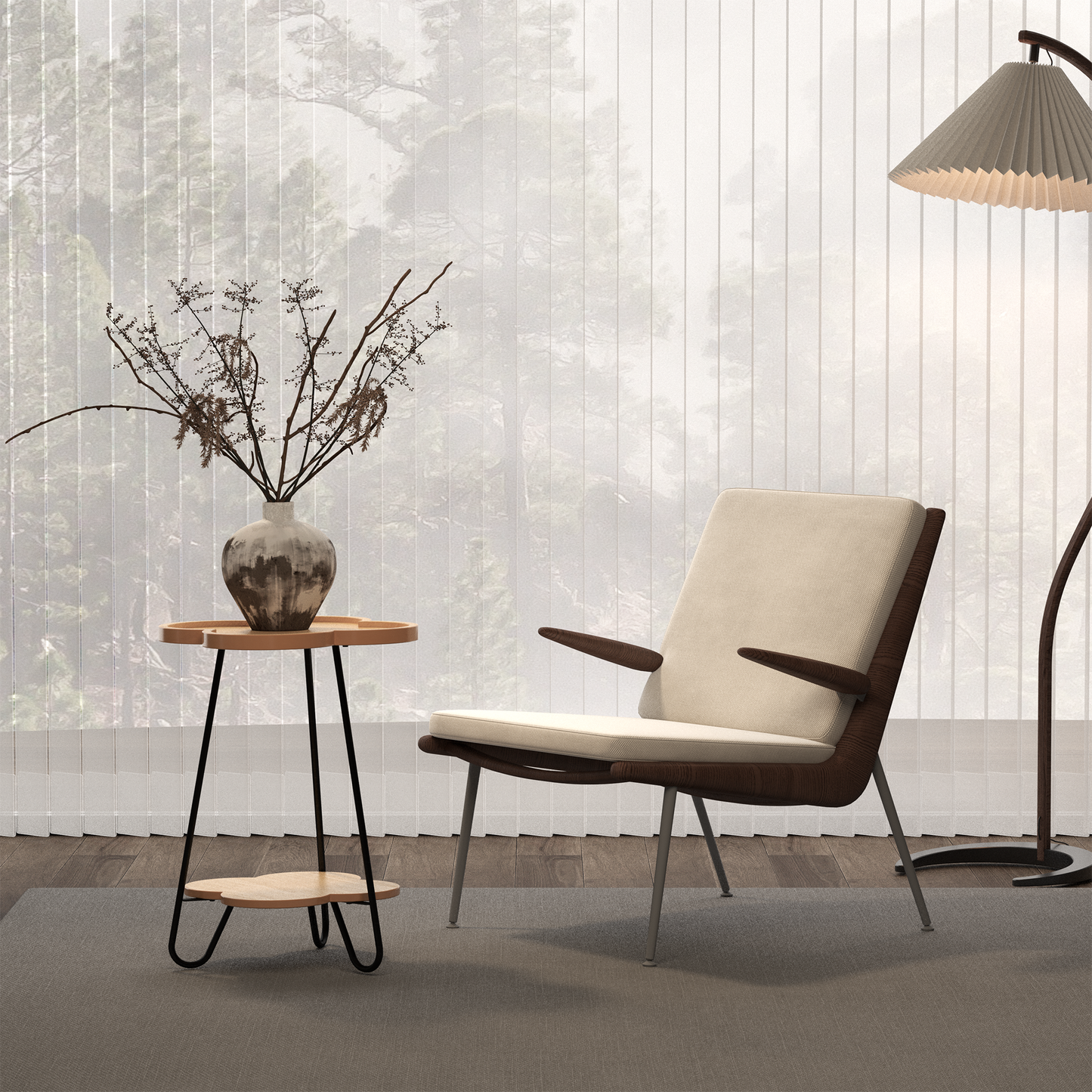 Round Accent Side Table W808P232193