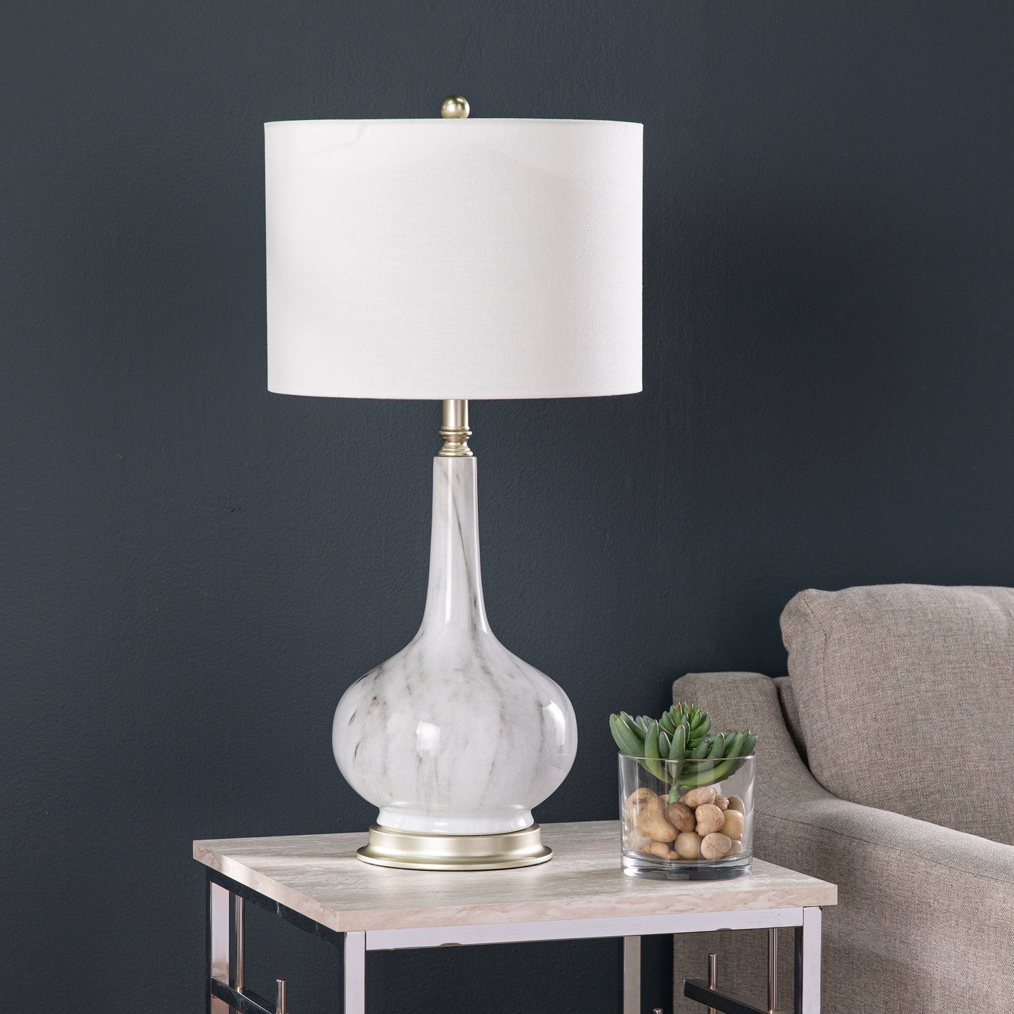 Nyledon Table Lamp w/ Shade B20479433