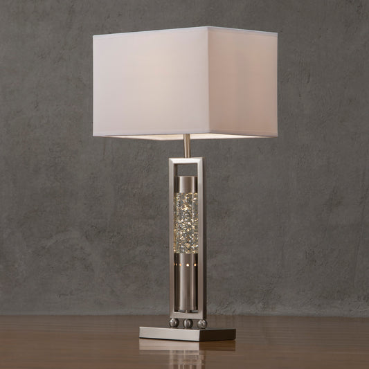 Modern Design Table Lamp 1pc Sparkling Decorative Home Decor Designer Table Lamp, Water Dancing Light, Satin Night Light  B011P162525
