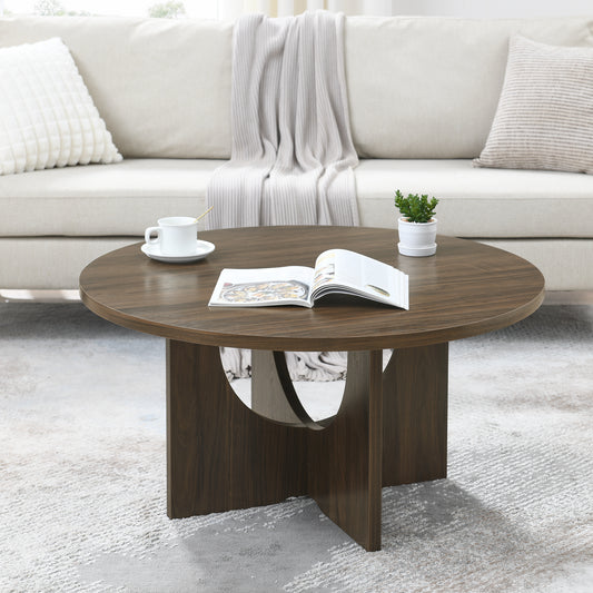 Modern minimalist coffee table, solid wood coffee table, Nordic style coffee table, simple design, suitable for both home and office.  W1781P202618