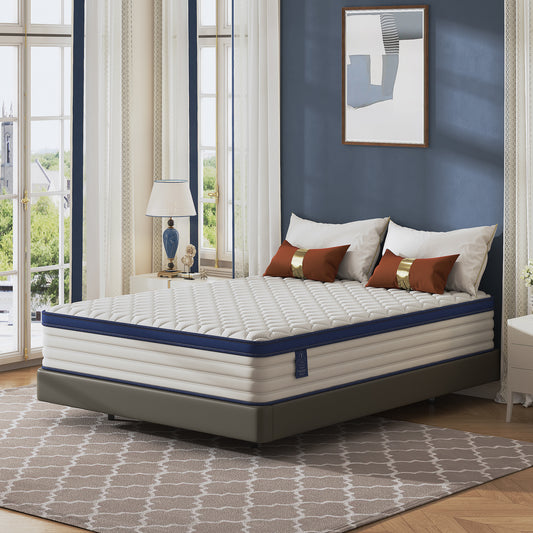 Mattress Home mattress Bedroom mattress Double mattress Gel memory cotton mattress Full size mattress Roll pack compression mattress box mattress  W3127P270473