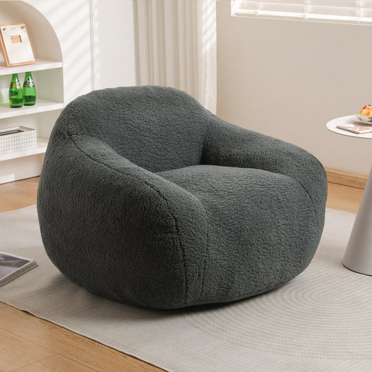 Bean Bag Chair ,Bean Bag Sofa for Adults Comfy Beanbag Giant Bean Bag Chair with Spacious Design Bean Bag Couch with Armrest Large Bean Bag Chair with Memory Foam Filler for Living Room Bedroom  W2200P247795