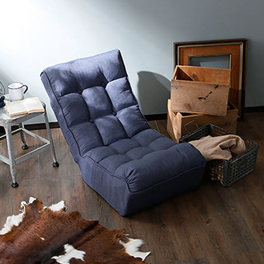 Single sofa reclining chair Japanese chair lazy sofa tatami balcony reclining chair leisure sofa adjustable chair  W24417794