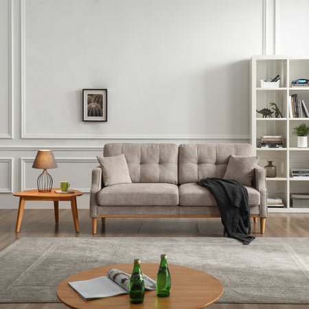 Living Space sofa 3 seater With Waterproof Fabric , USB Charge port W82072358