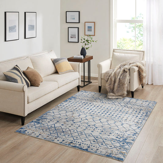 Moroccan Global Woven Area Rug  B03597954