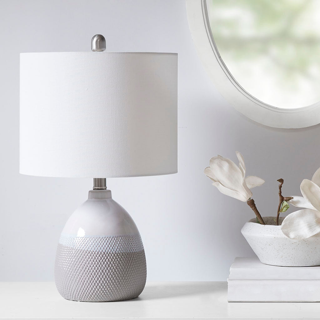 Driggs Ceramic Textured Table Lamp  B03594976